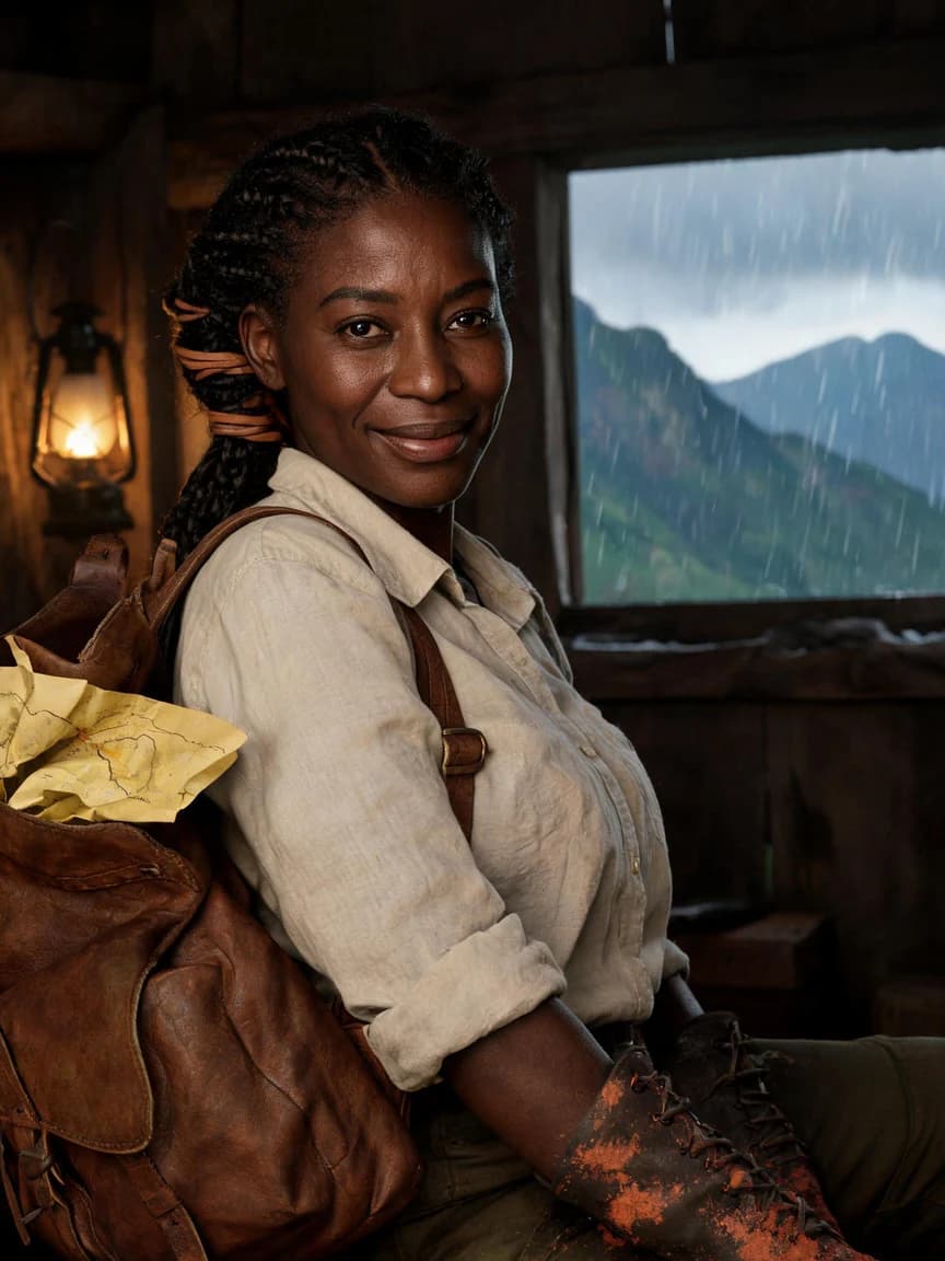 Amina Omondi，The Mountain Cartographer