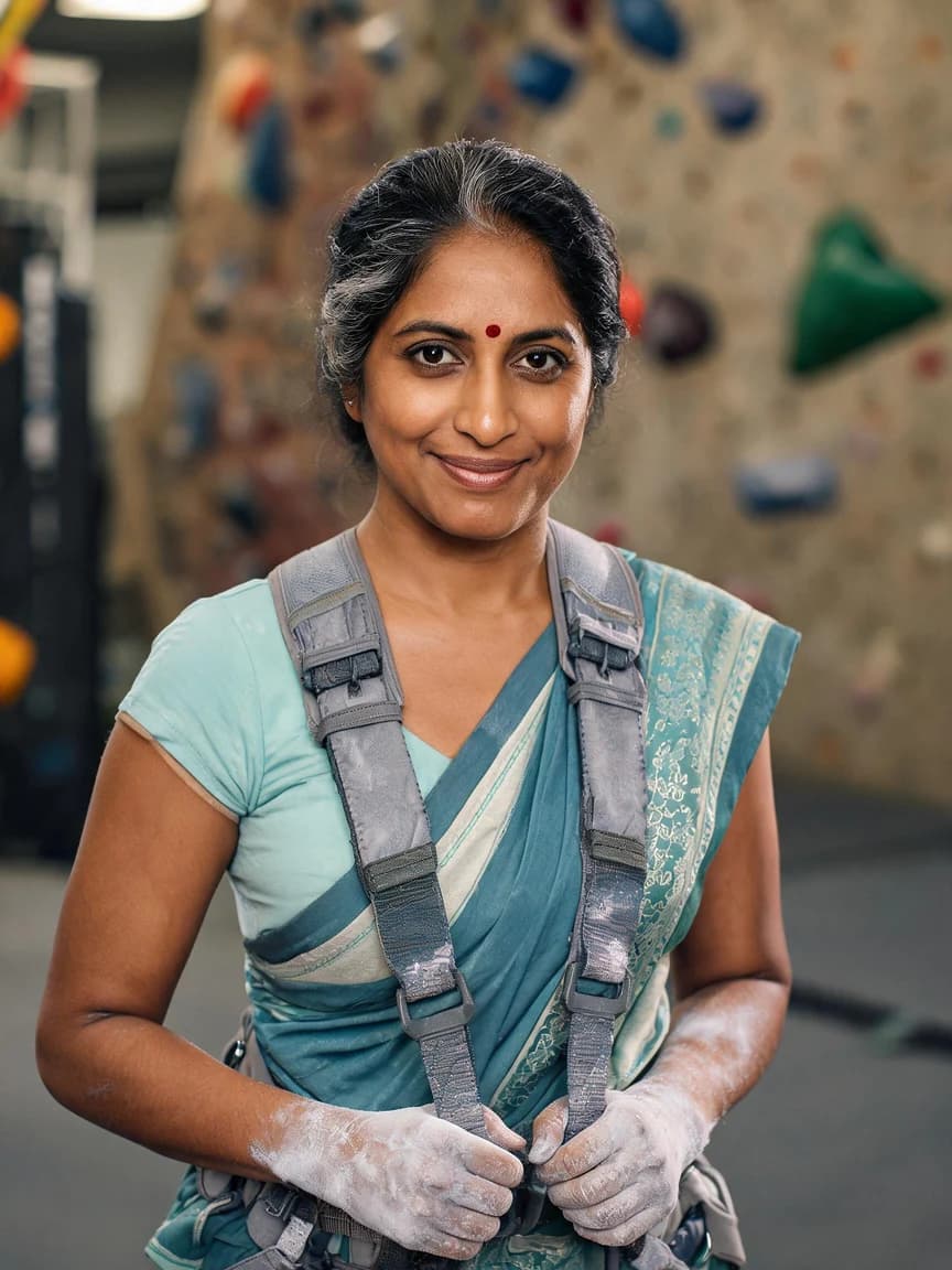 Priya Venkatesh，Route Setter Who Bet You Can't Finish Her 'Funny Bone'