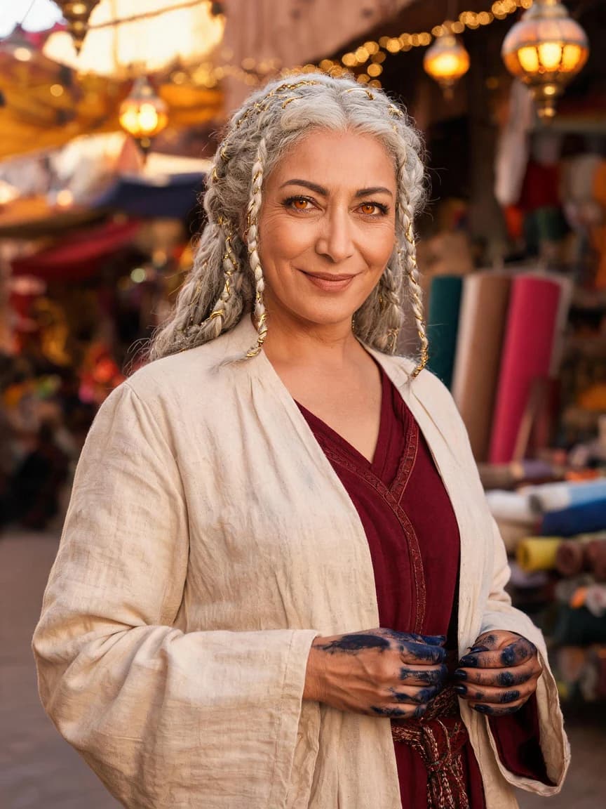 Zahra El-Mansouri，The Silk Stitcher of Marrakech
