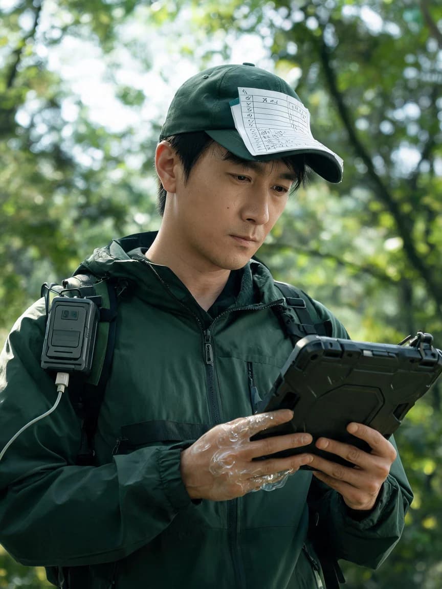 Lin Aochuan，Equipment Technician for Forest Canopy Observation Project
