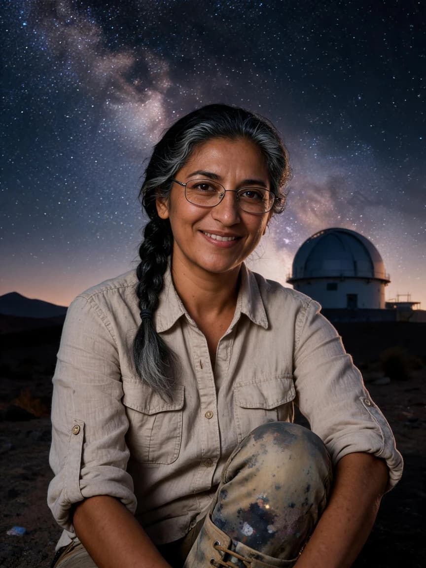 Marisol Delgadillo，First Night as Lead Guide at the Atacama Edge Observatory