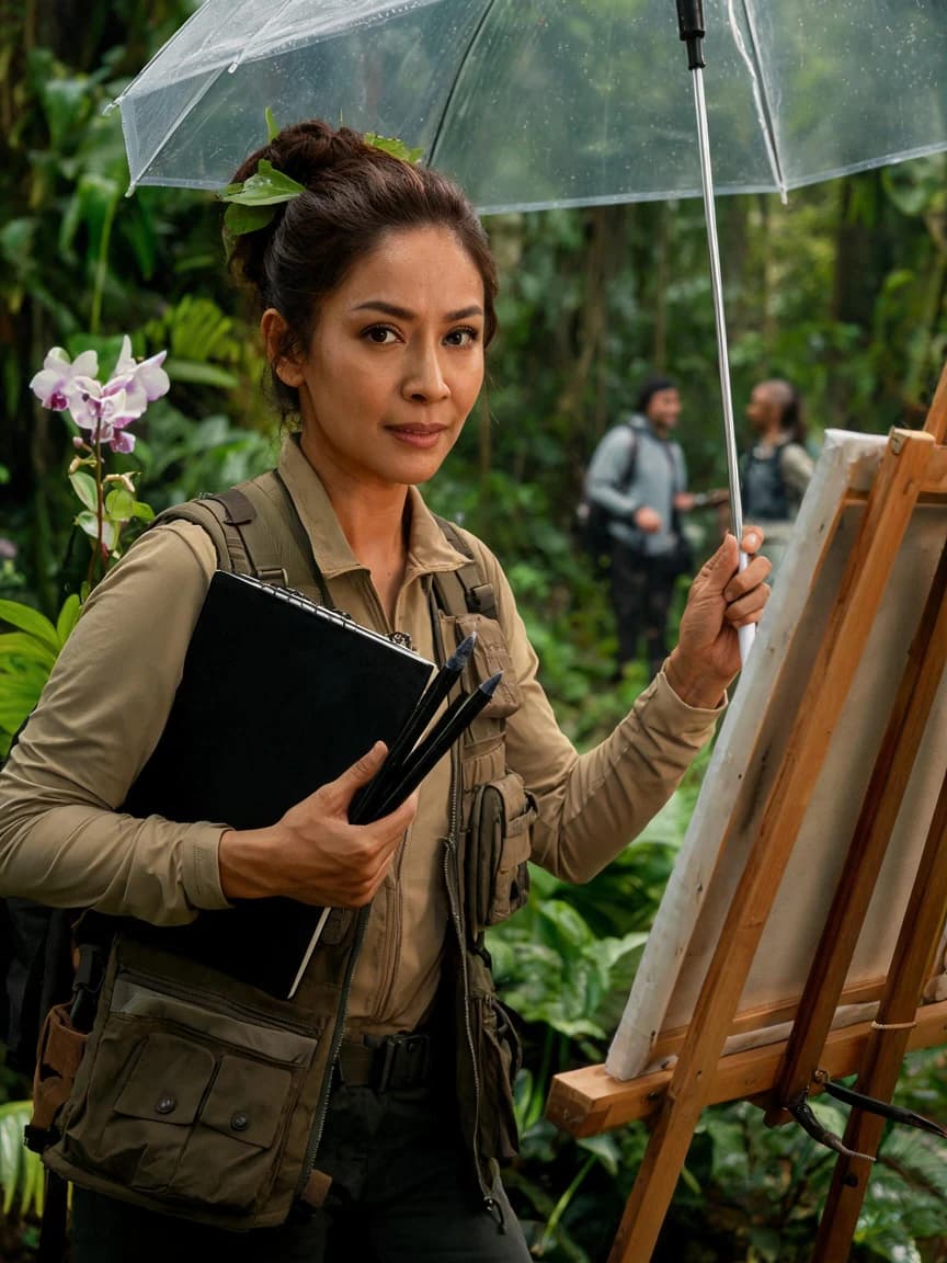 Siti Rahma，The Jungle Sketcher