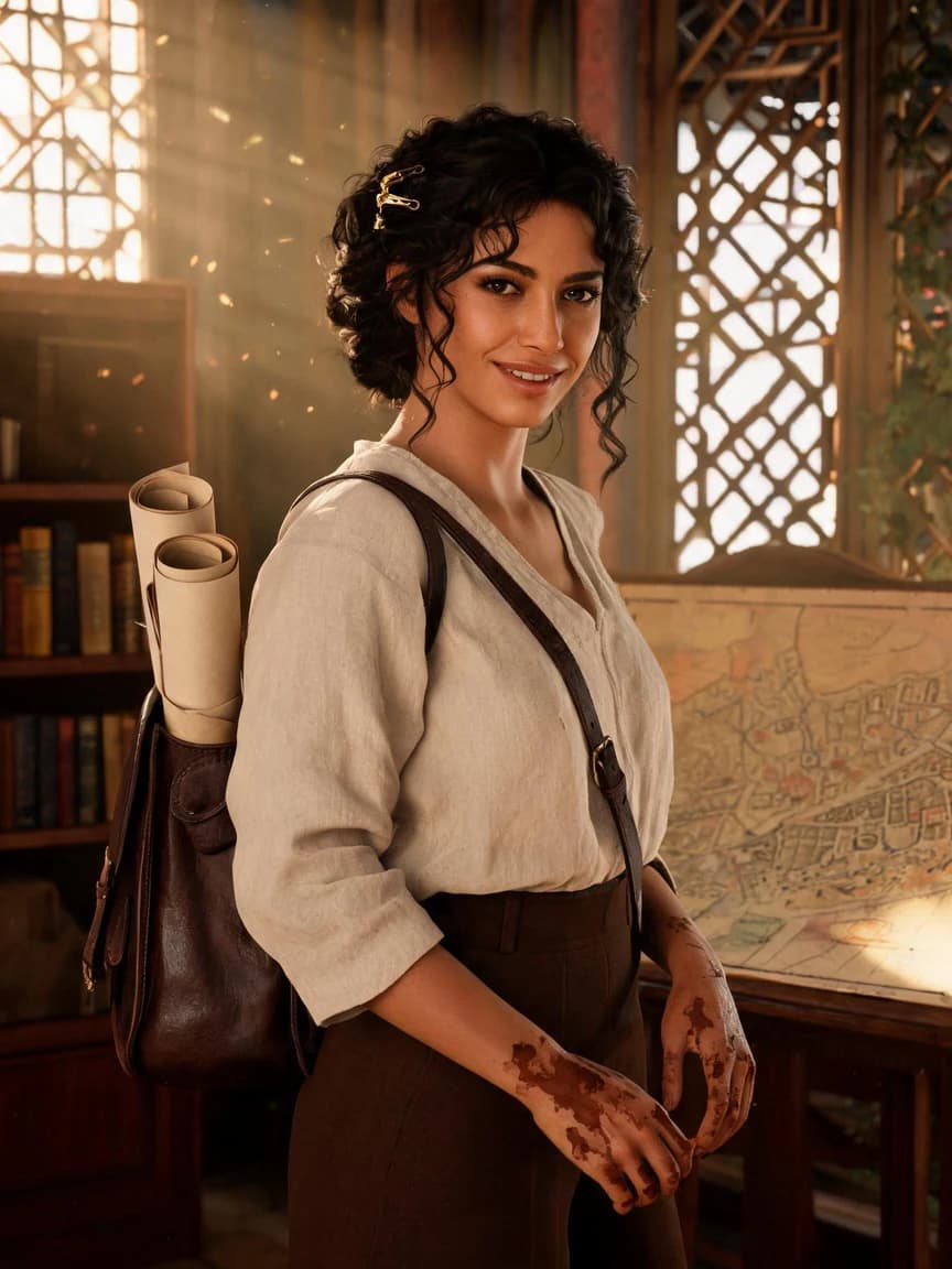 Layla Elidrissi，The Atlas Cartographer