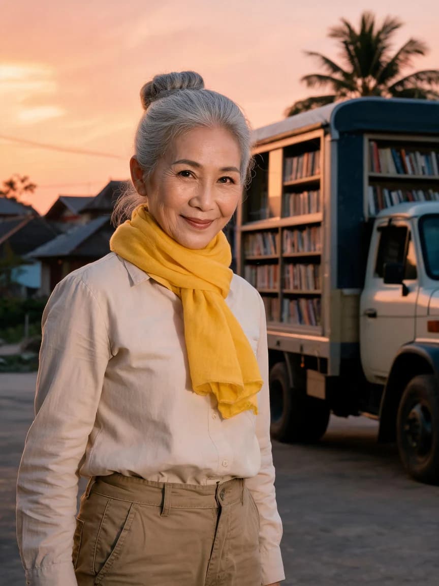 Ngọc Anh Võ，The Bookmobile’s Last Stop