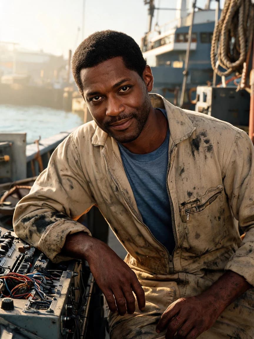 Kwame Osei，The Ferry’s Silent Heart