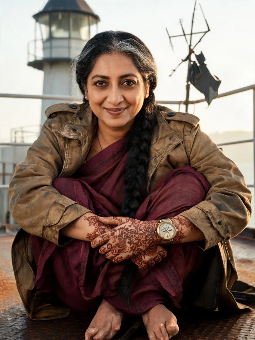 Meera Kulkarni，Lighthouse Keeper of Dhanushkodi