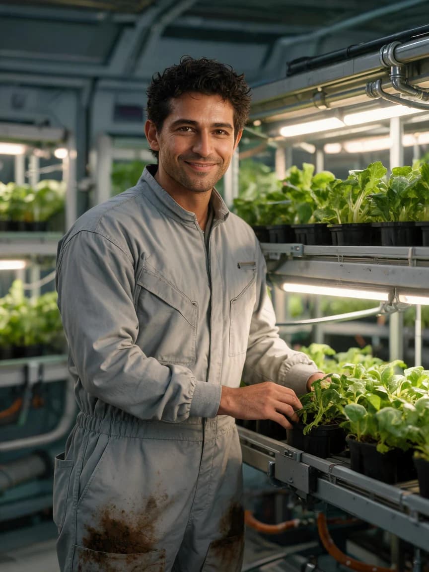 Mateo Gabriel Santos，The Green Thumb in Space