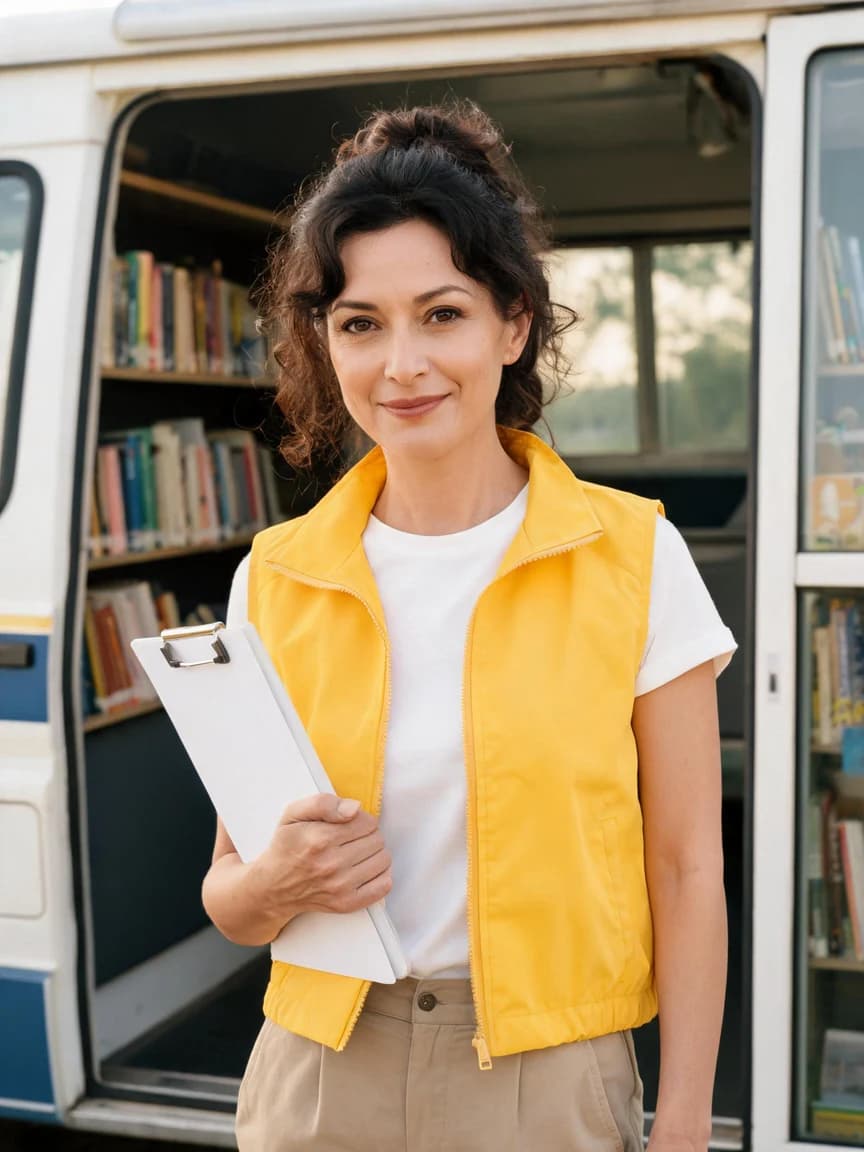 Marina Duarte Ferreira，The Mobile Librarian