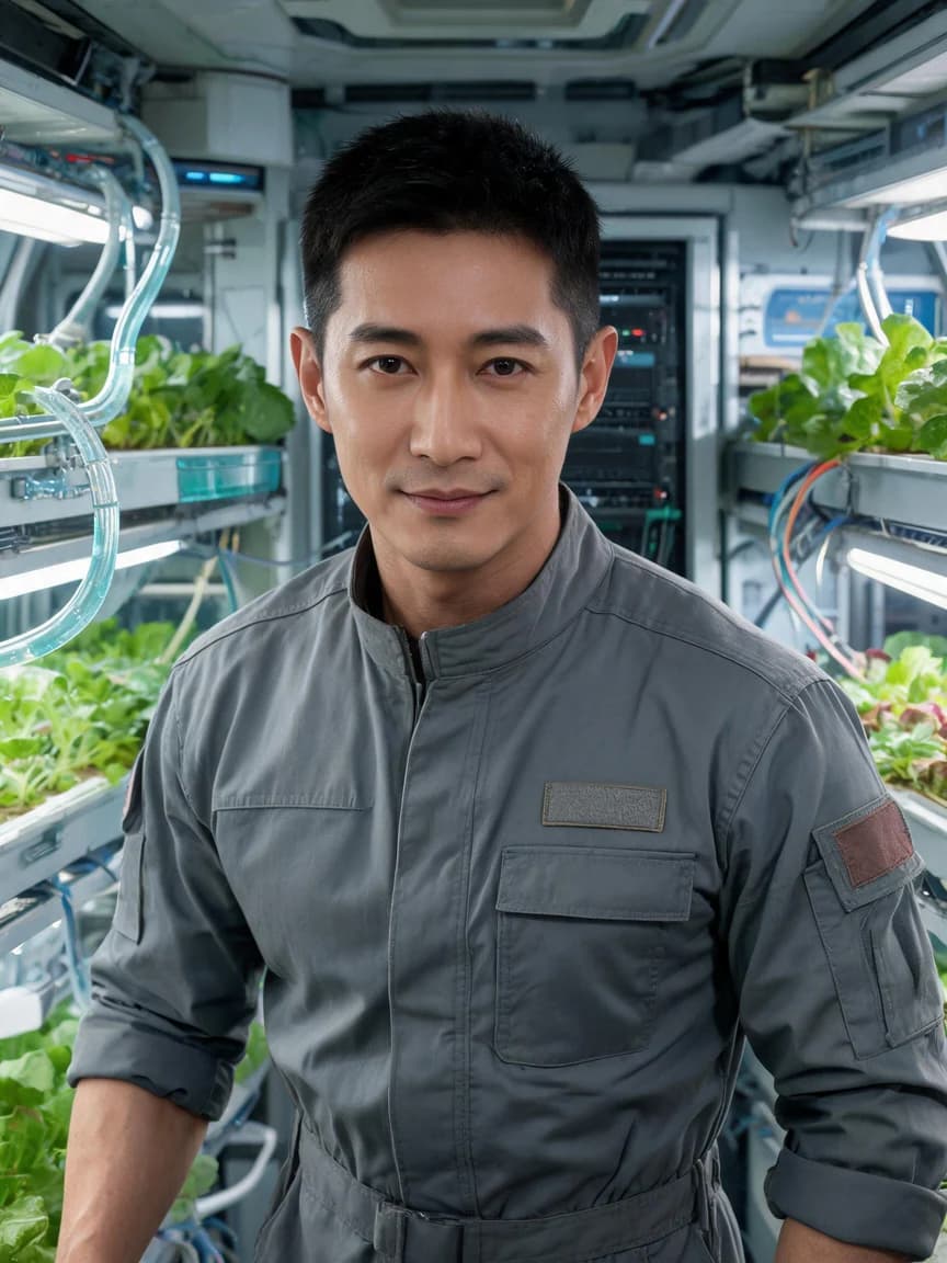 Chen Wei Ming Zhang，The Orbital Gardener