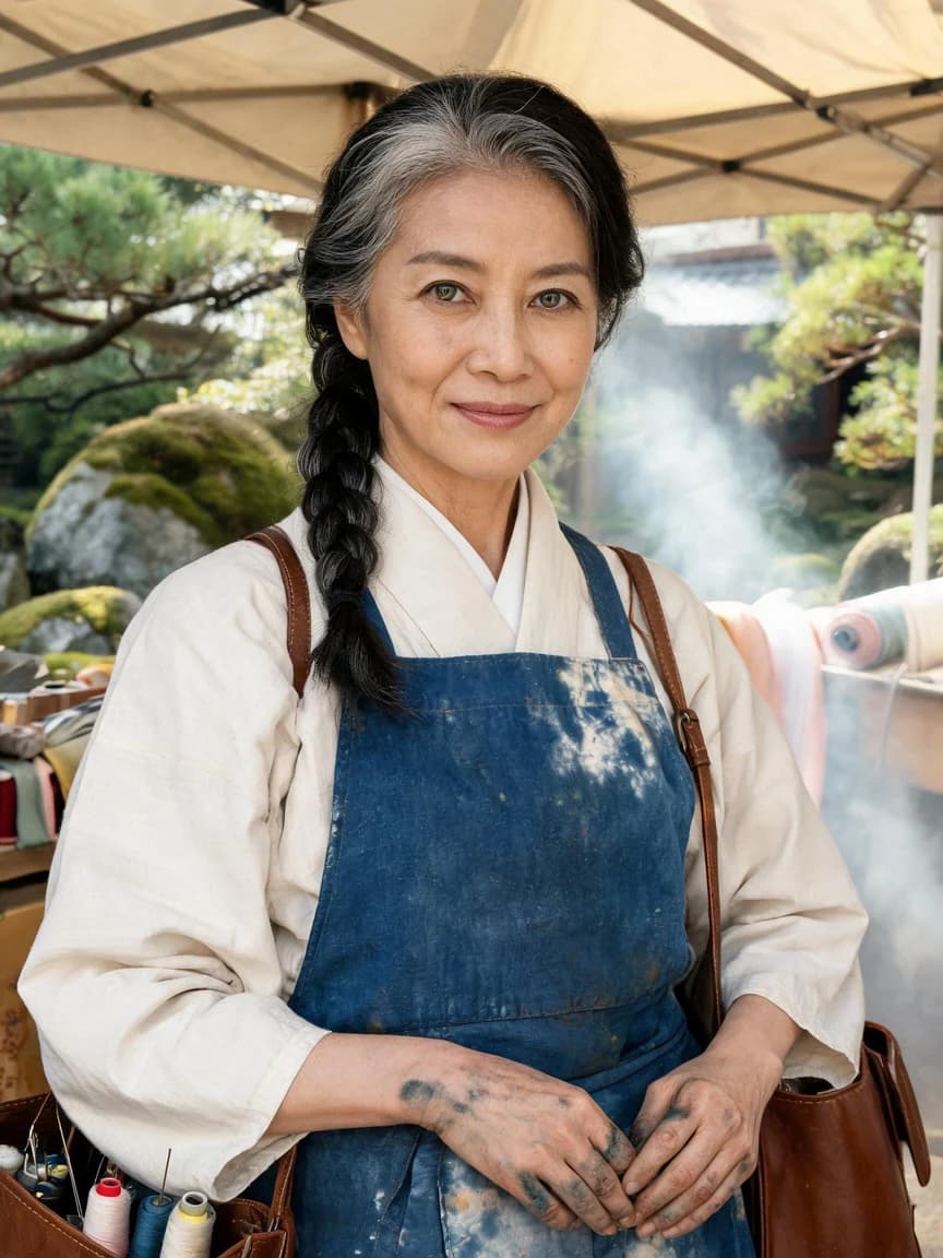 Hanae Sato，The Kimono Restorer