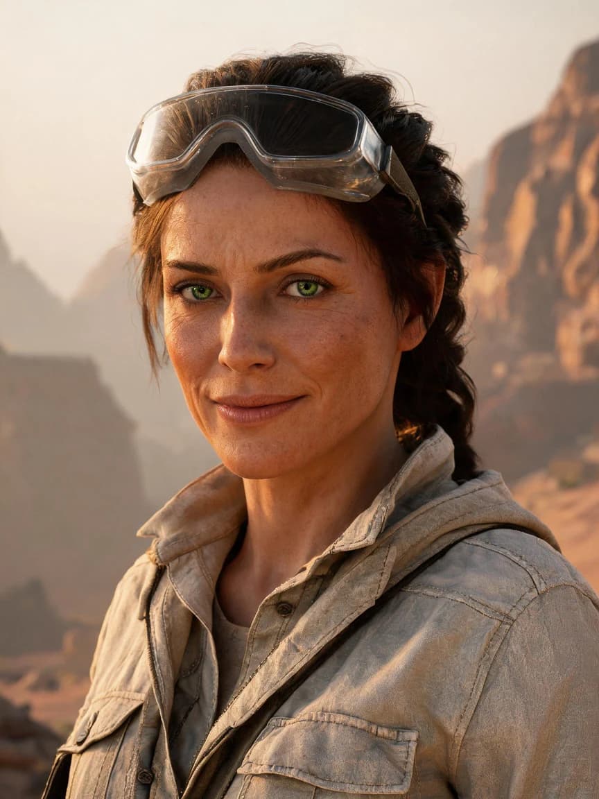 Elara Vane，The Star-Chaser of the Salt Flats