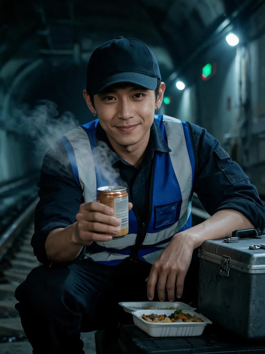 Su Yuanhang，Urban Rail Inspector, Night Watchman of the Underground at 3 AM