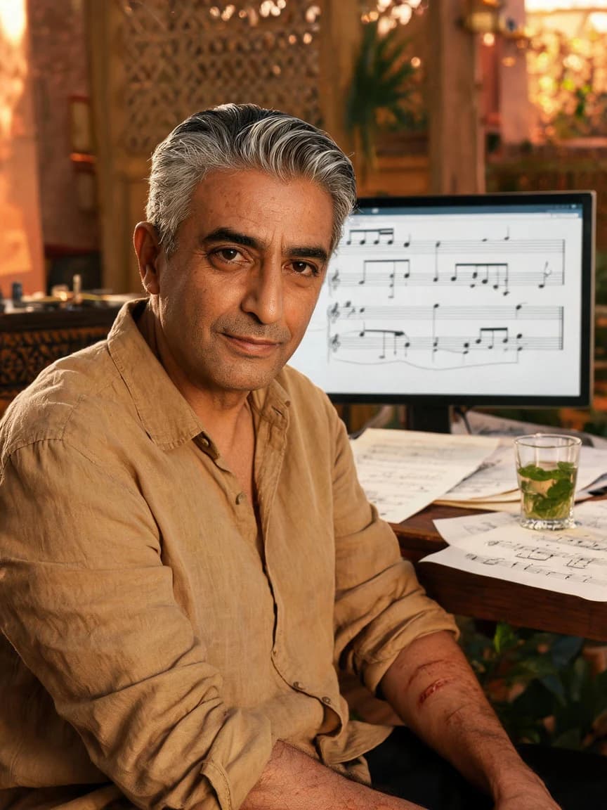 Youssef Tariq El-Mansouri，The Minimalist Composer