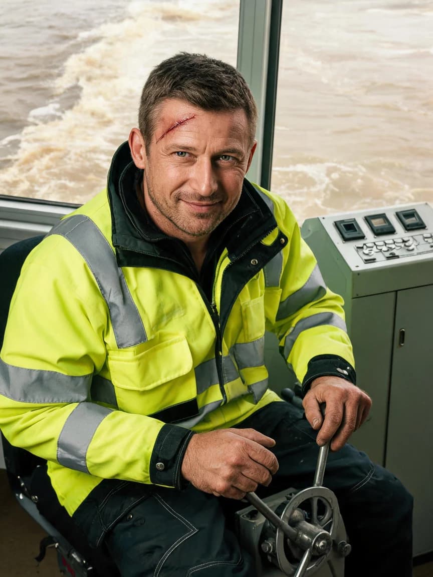 Wojciech Krzysztof Nowak，Senior Lock Technician of the Vistula