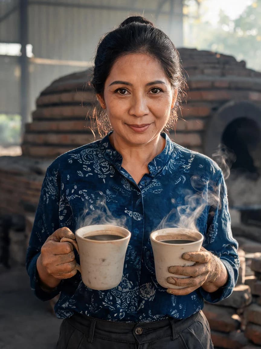 Siti Hartono，The Kiln Keeper of Batu Bata