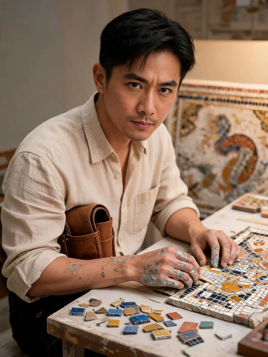 Bao Quoc Pham，The Mosaic Restorer