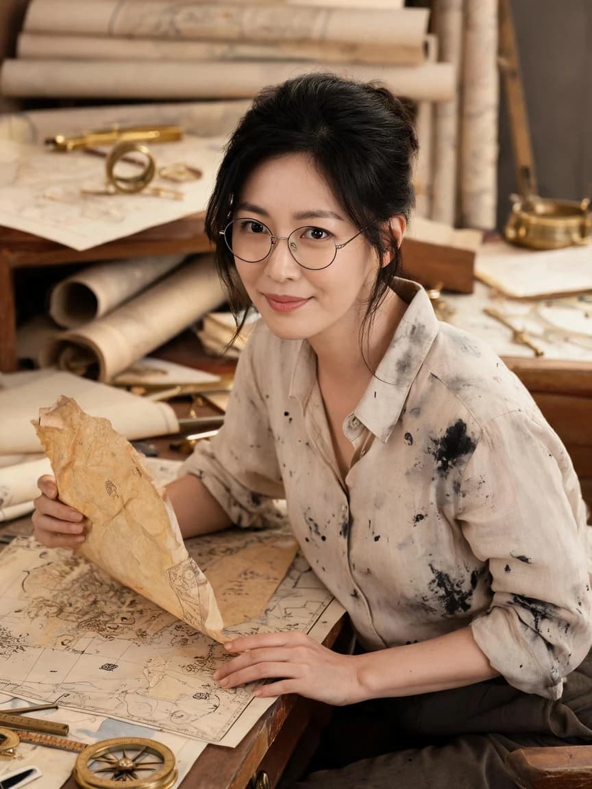 Park Min-ji，The Cartographer of Lost Paths