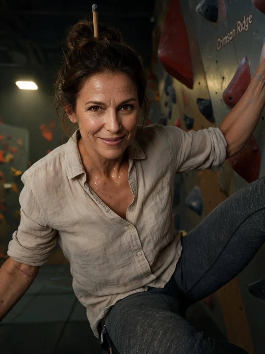 Inês Silva，The Route Setter's Pause