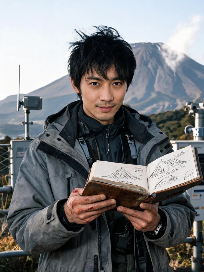 Taro Nakamura，The Volcanic Observer