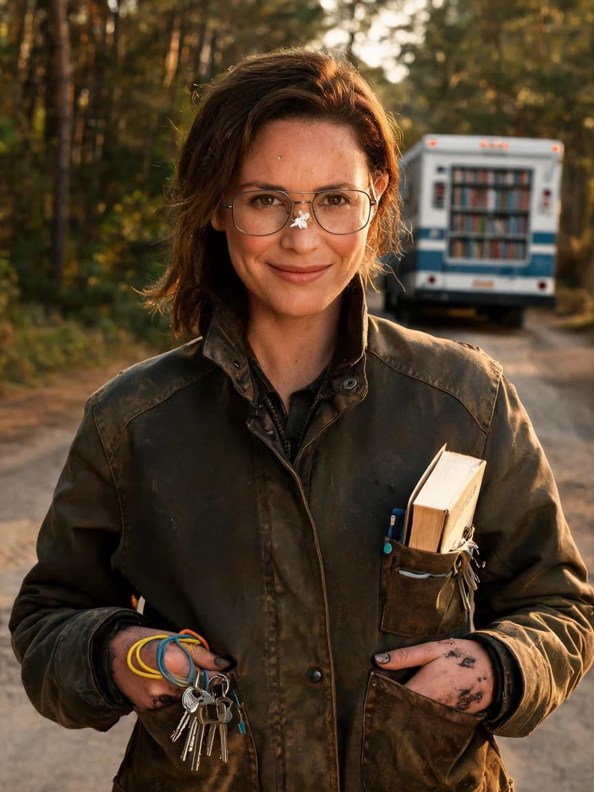Zosia Wroblewska，Bookmobile Coordinator