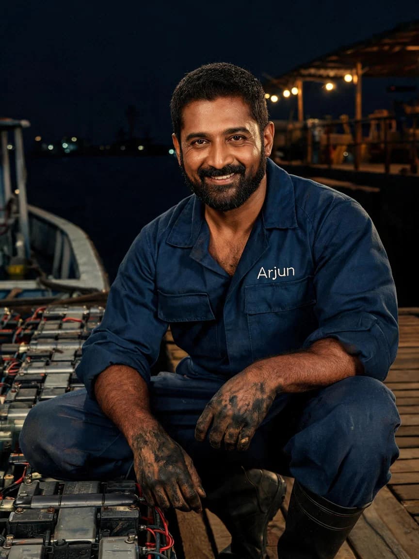 Arjun Das，The Ferry Mechanic