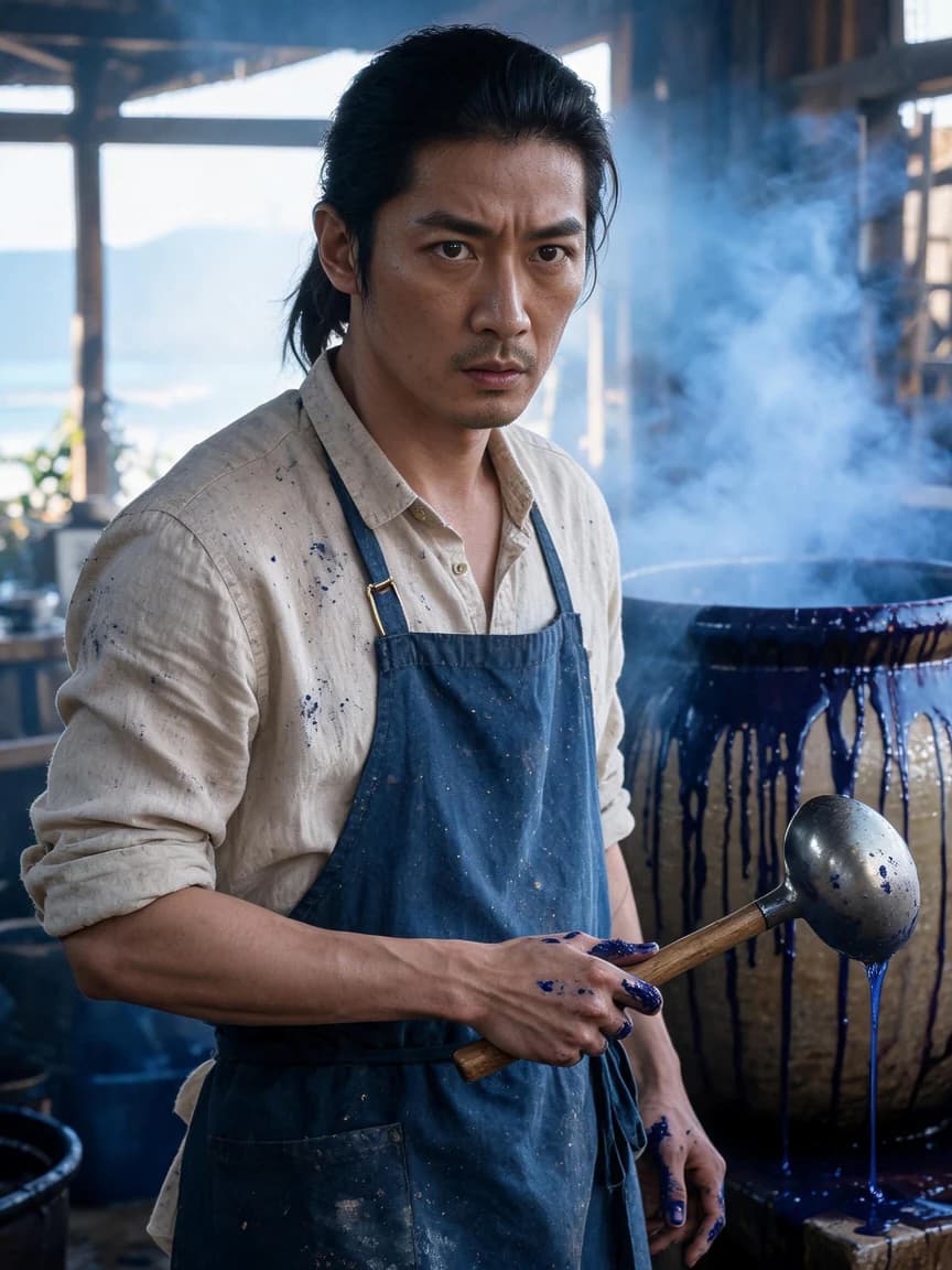 Wei Zhang Lin，The Indigo Alchemist
