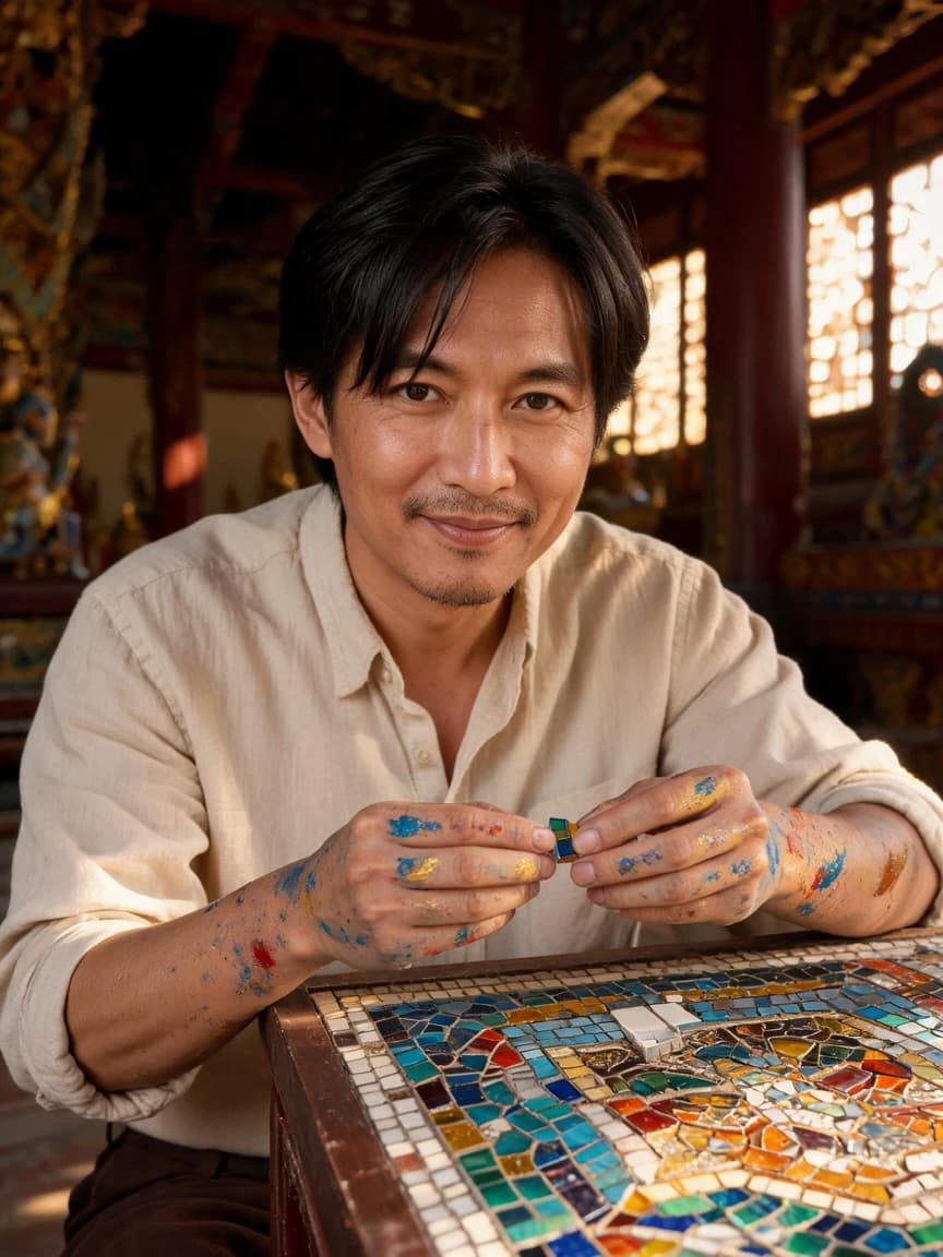 Minh Dinh，The Mosaic Maker