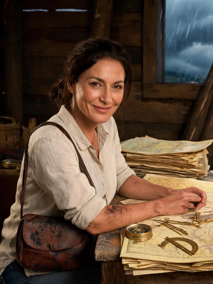 Elena Sofía Vasconcelos Monteiro，The Cartographer of Lost Trails