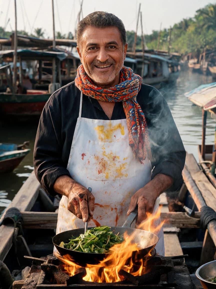 Youssef Rachidi，Master of the Floating Stove