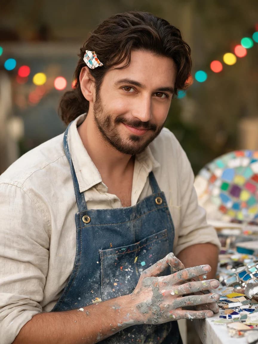 Kerem Yilmaz Kaya，The Mosaic Restorer