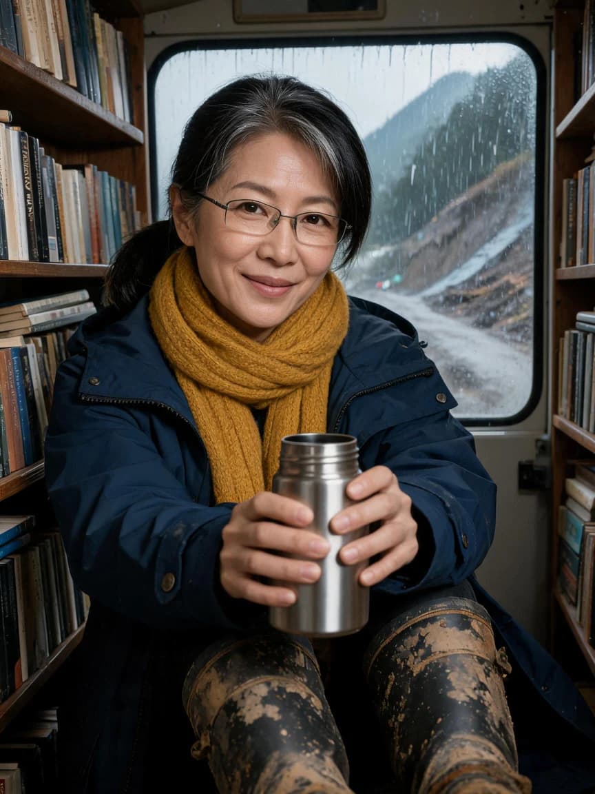 Emi Sato，The Mobile Library Navigator
