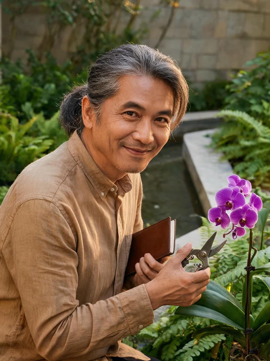 Somchai Kanchana，Rainwater Garden Architect