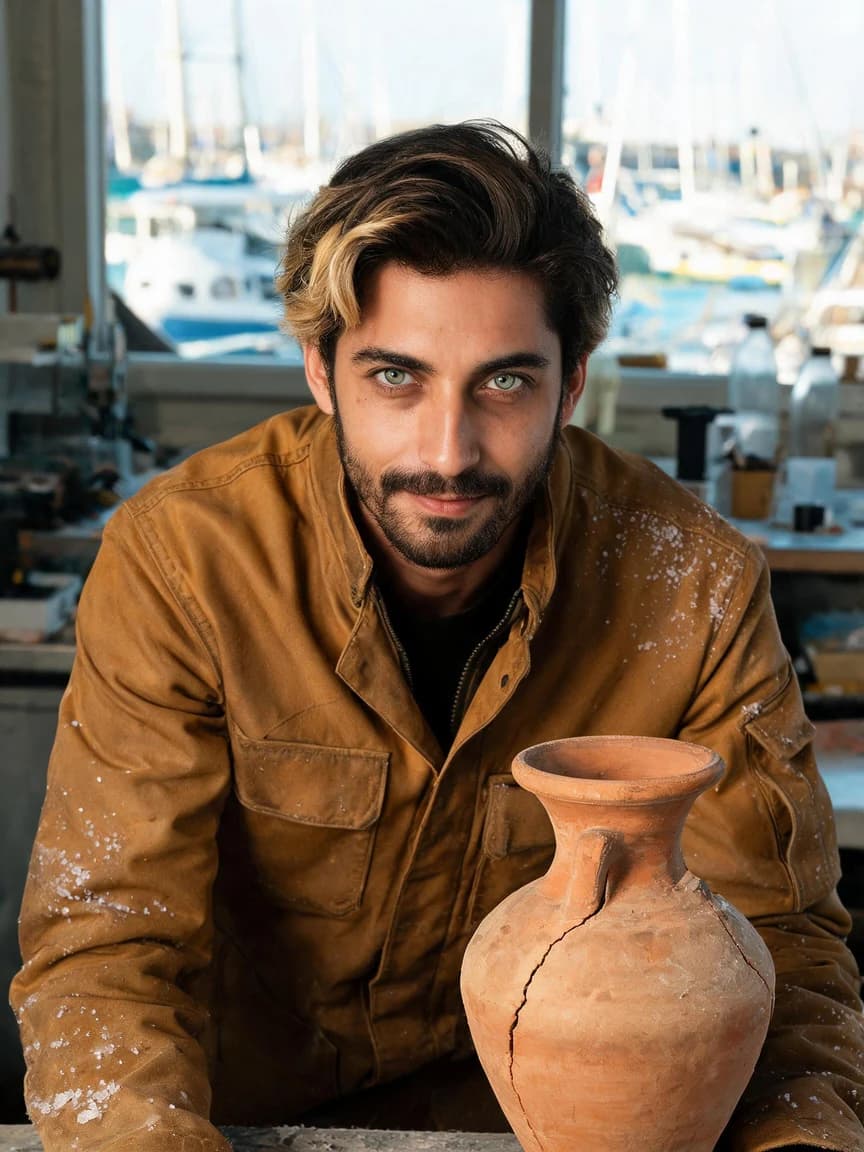 Youssef Lahbabi，The Salt-Stained Conservator