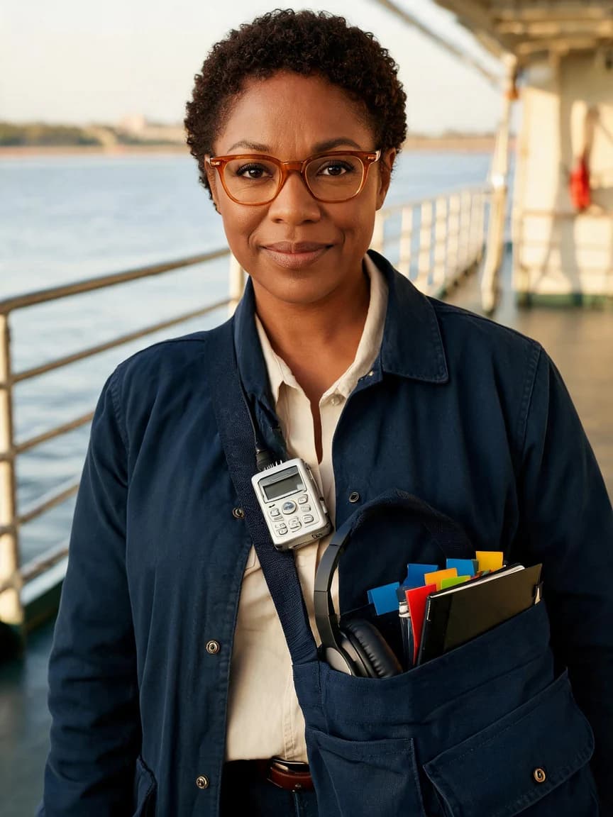 Imani Rook，Curator of the Floating Sound Archive