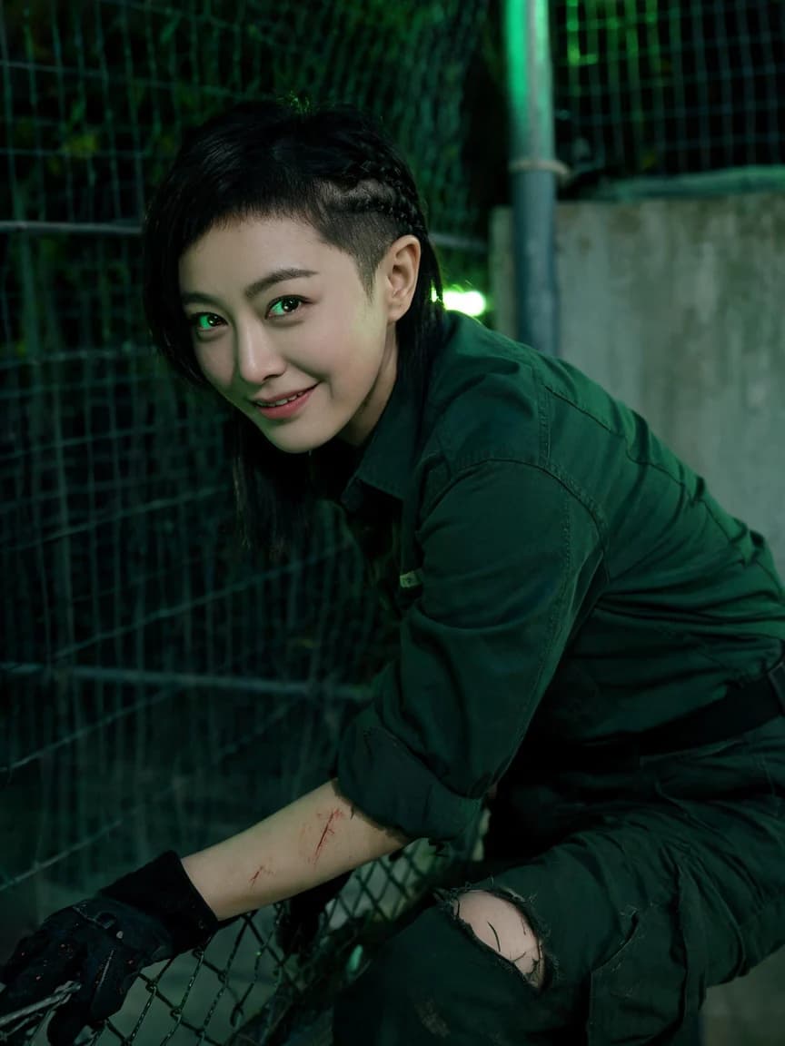 Luo Tinglan，Night Patrol Officer at the Zoo Who Secretly Trains a Snow Leopard to Break Out