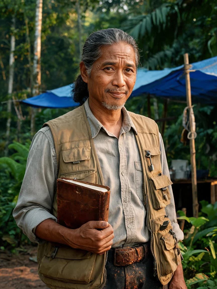 Budi Agus Santoso，The Crossing Keeper