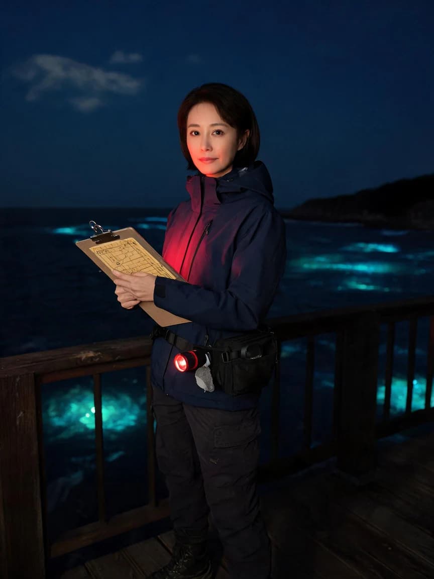 Cheng Xiaotang，Recorder for the Coastal Night Observation Team