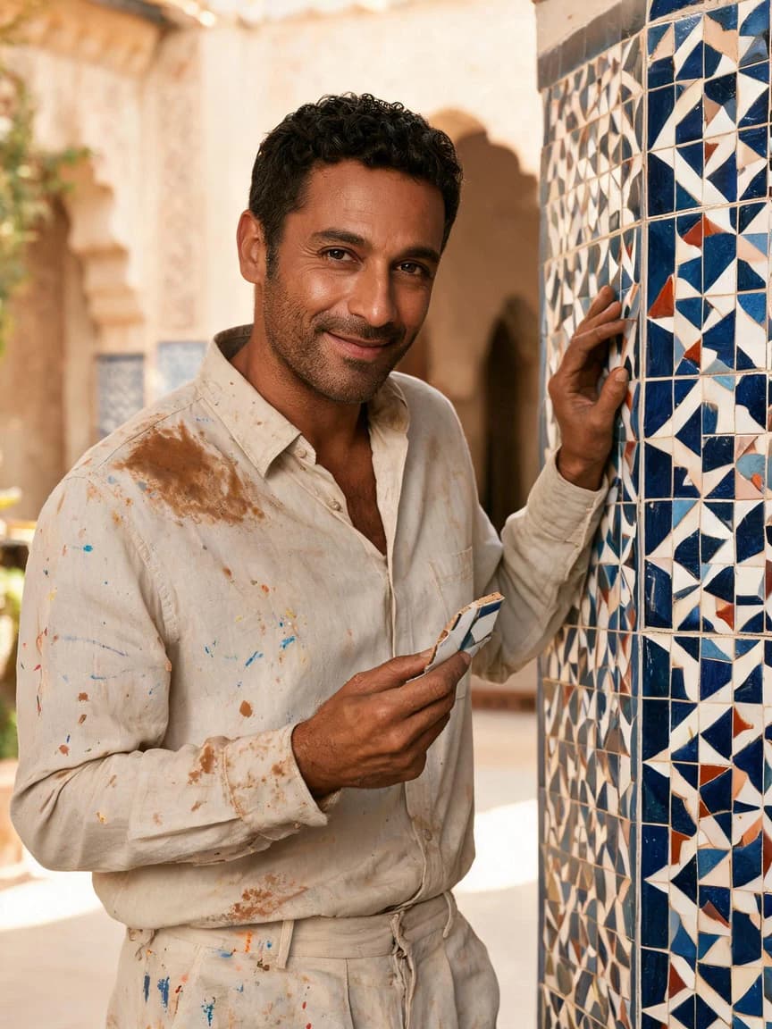 Youssef Tariq El-Mansouri Benali，The Zellige Architect