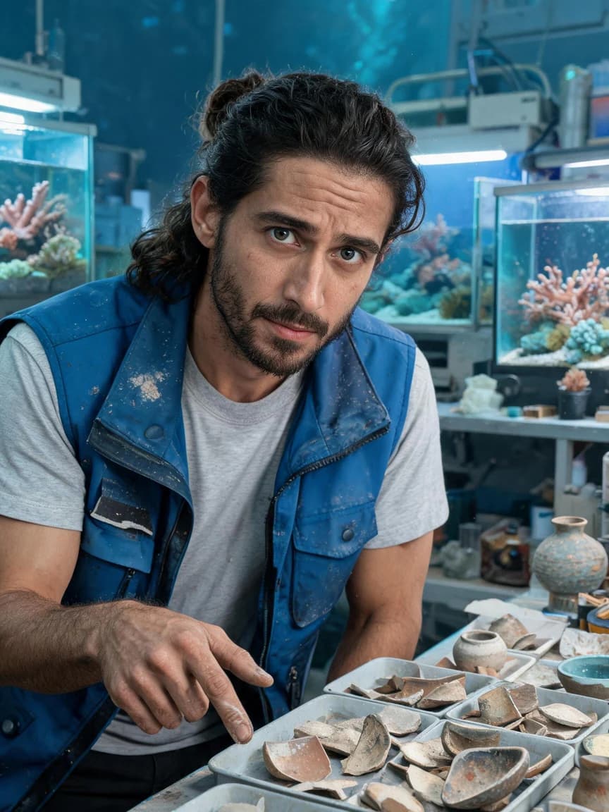 Lucas Silva，Underwater Archaeology Conservator