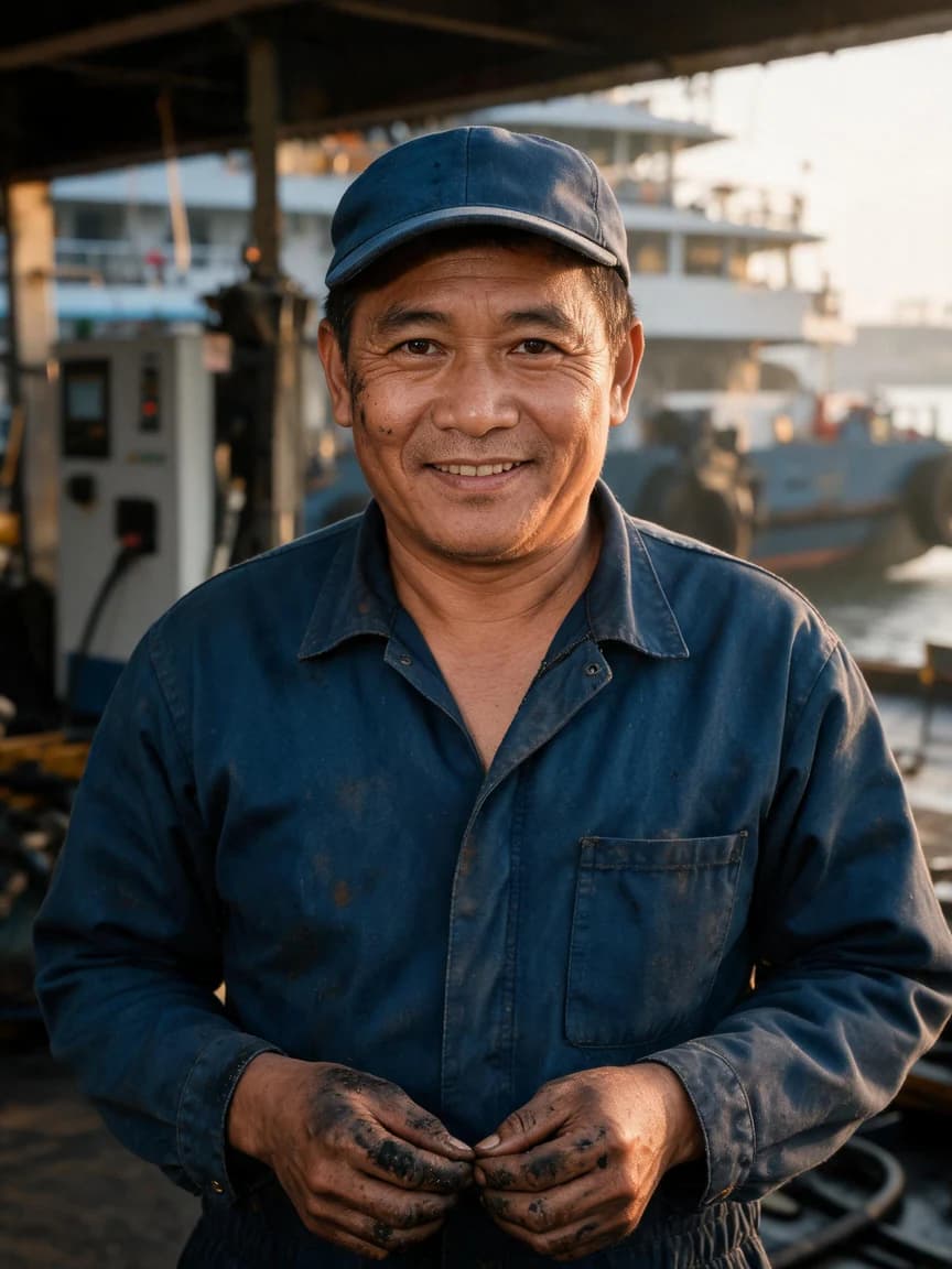 Budi Hartono，The Ferry Mechanic