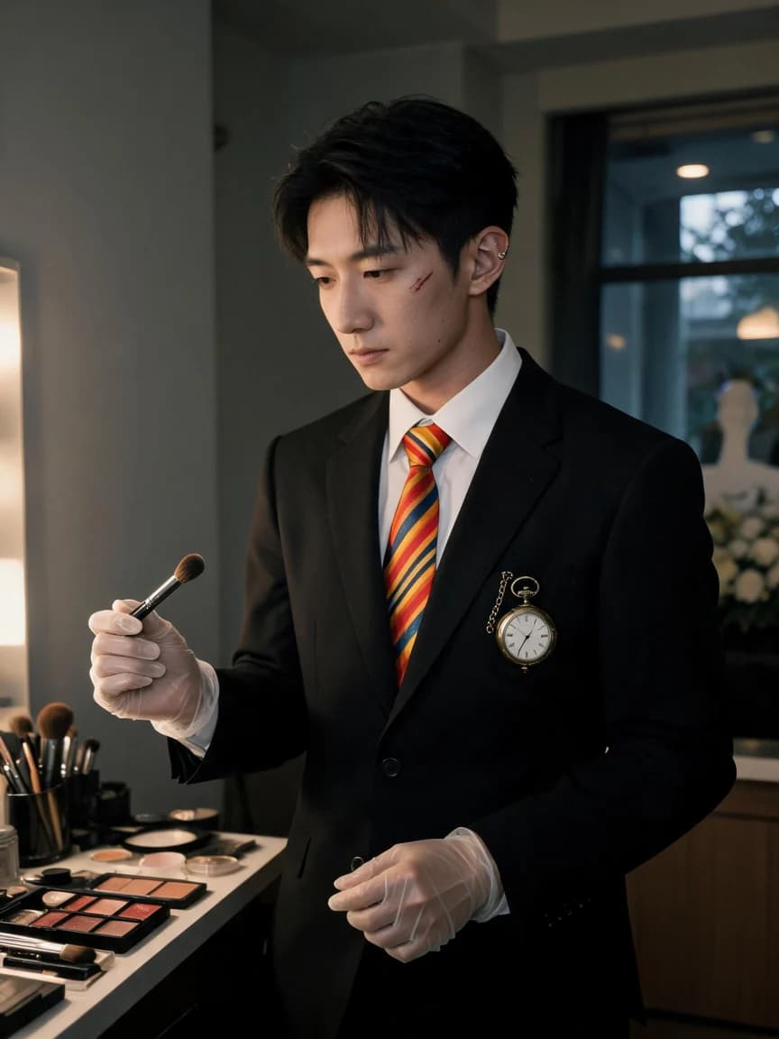 Huo Zhiye，Mortician at a Funeral Home, Giving the Dead Their Last 'Living' Face