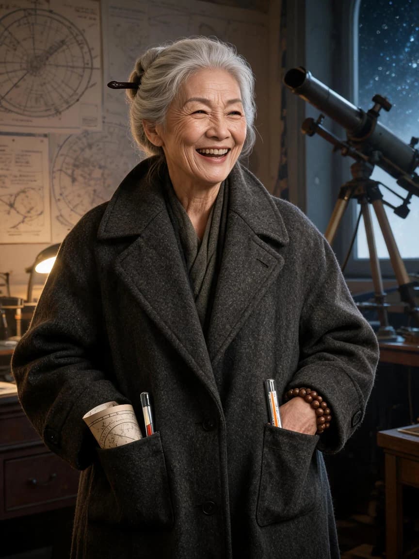 Shang Yitan，Retired Observatory Night Watchman Who Names Stars