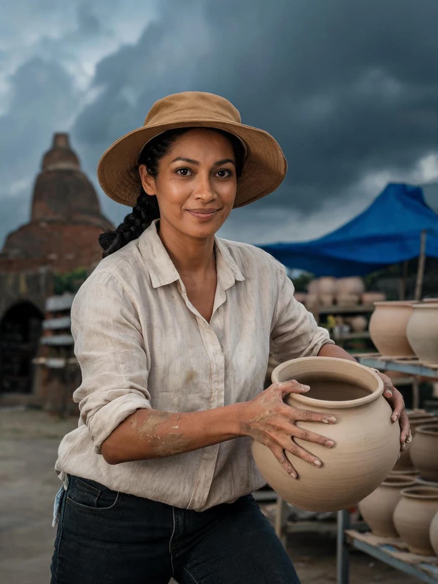 Sari Wardhana，The Kiln Mender