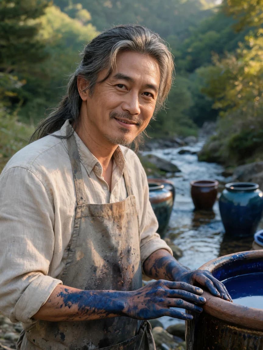 Min-jun Park Chul-woo，The Wandering Dyer