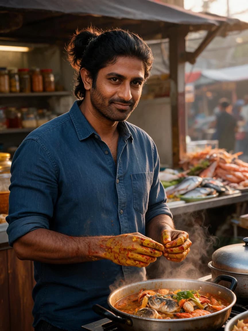 Arjun Mehta，The Spice Boat Captain