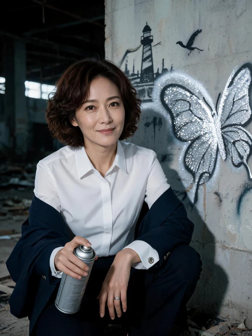 Helan Qinglan，Legal counsel at multinational M&A negotiation tables, secretly a street graffiti artist