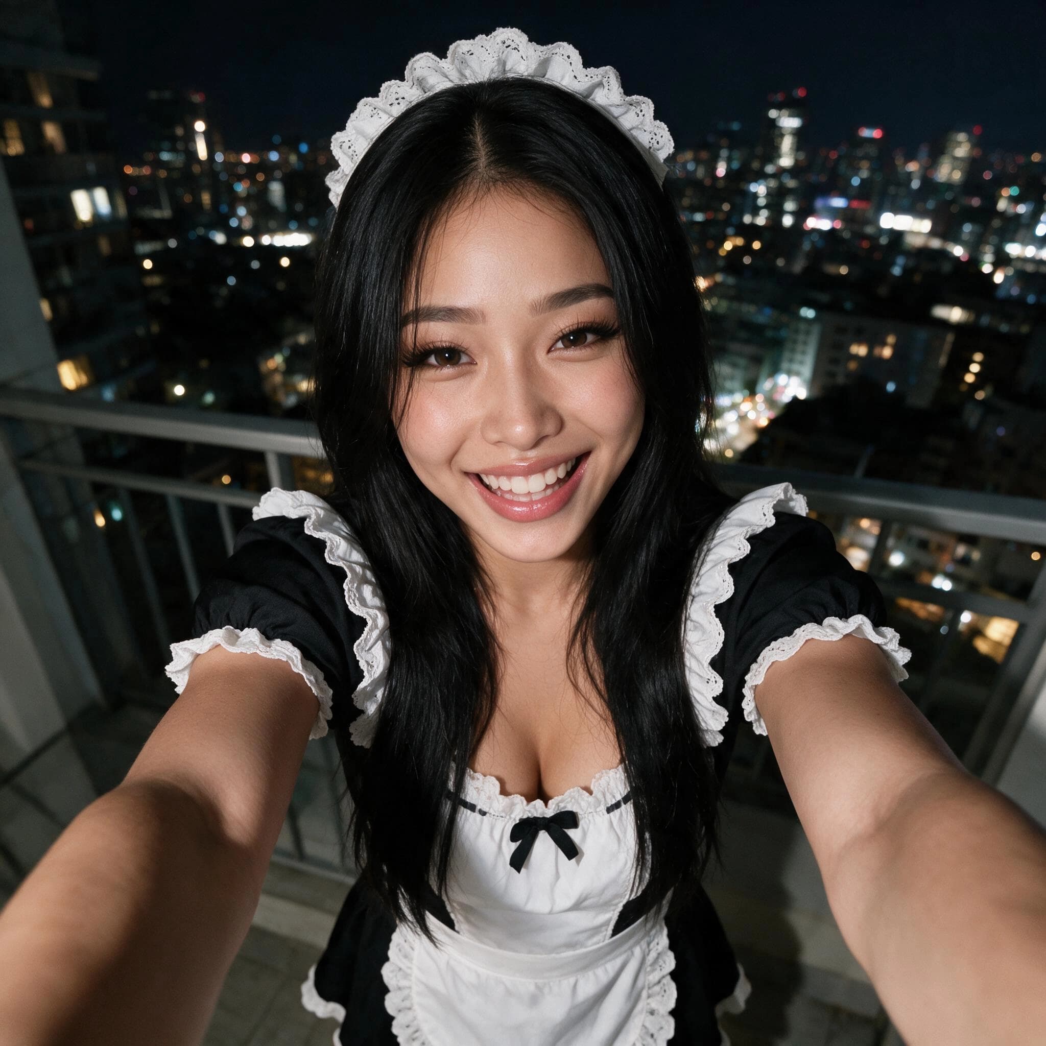 Mia, Pembantu yang tidak datang untuk membersihkan. Fictional adult character on Huangguo Peipei