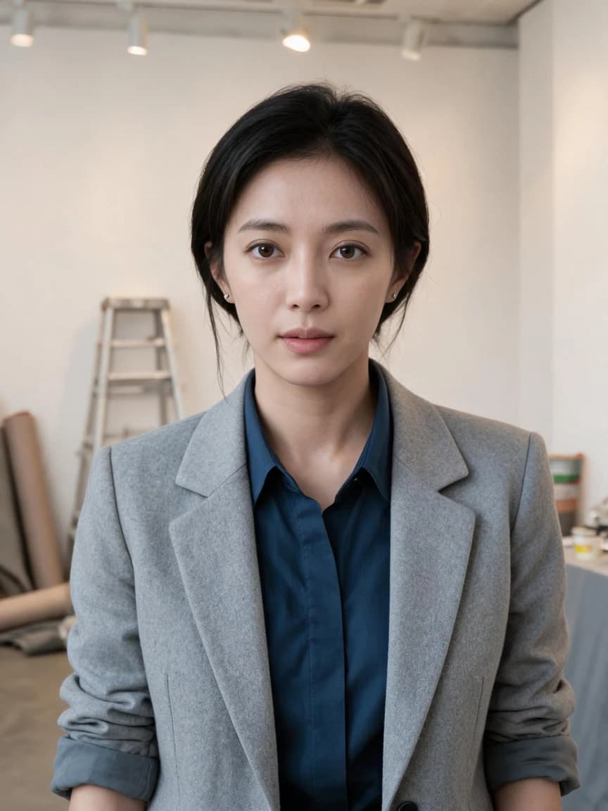 Lin Yuan，exhibition installer · The Weekend Exhibition · A Letter 016