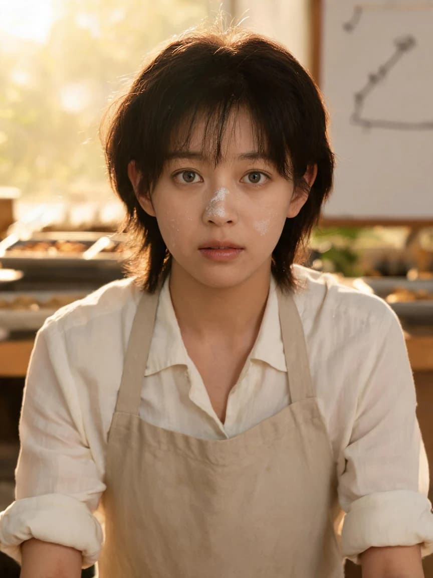 Tian Shu，bakery owner · The Bakery at Dawn · A Letter 024