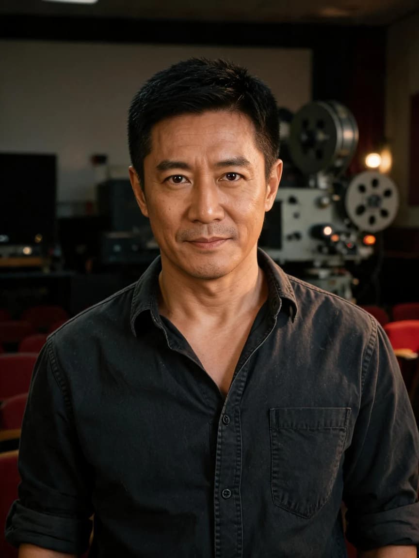 Du Qing，projector maintenance · The Old Town Cinema · Confession 044